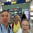 016 - IMG_9995 ... found it - gate showing info where we're to board train G2766 departing 4:28pm from Platform 8 to Jiujiang... 4:02pm 6/21/2024